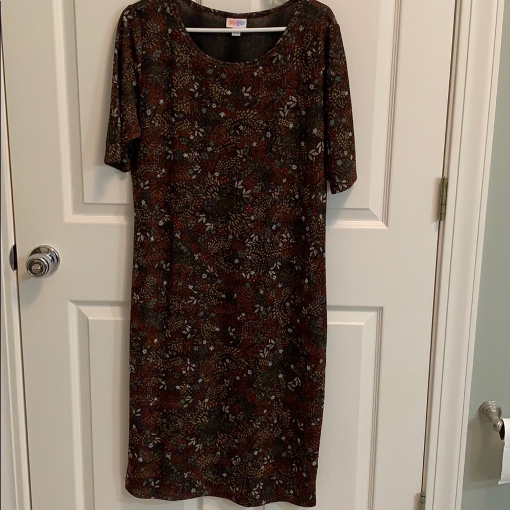 LuLaRoe Julia floral dress